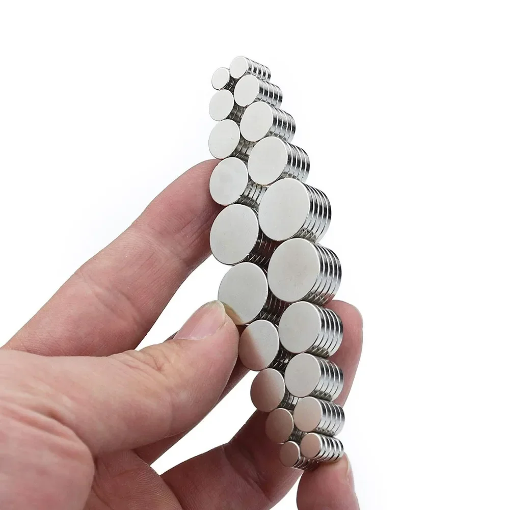 

Super Strong Neodymium Magnets Round Disc Blocks Rare Earth Magnets Refrigerator Magnet Round Disc Fridge Magnets for Office