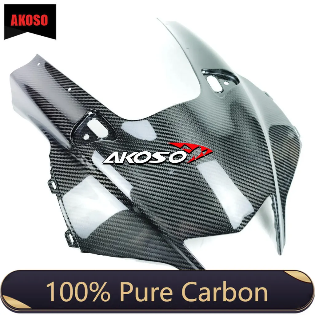 

100% 3K Full CARBON FIBER FRONT FAIRING COWL Motorcycle Body Parts Kit For YAMAHA R1 R1M 2020 2021 2022 2023 2024