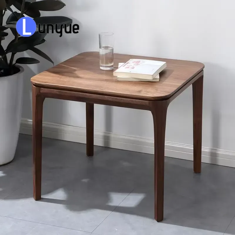 Nordic Luxury Modern Telescopic Marble Solid Wood Dining Table and Chair Set 4/6 Seat Space Saving Living Room Furniture