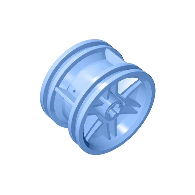 Gobricks 1 шт. колесо MOC 30,4x20 без отверстий, усиленный обод, совместимый с моделью 56145, детали строительных блоков, детские игрушки