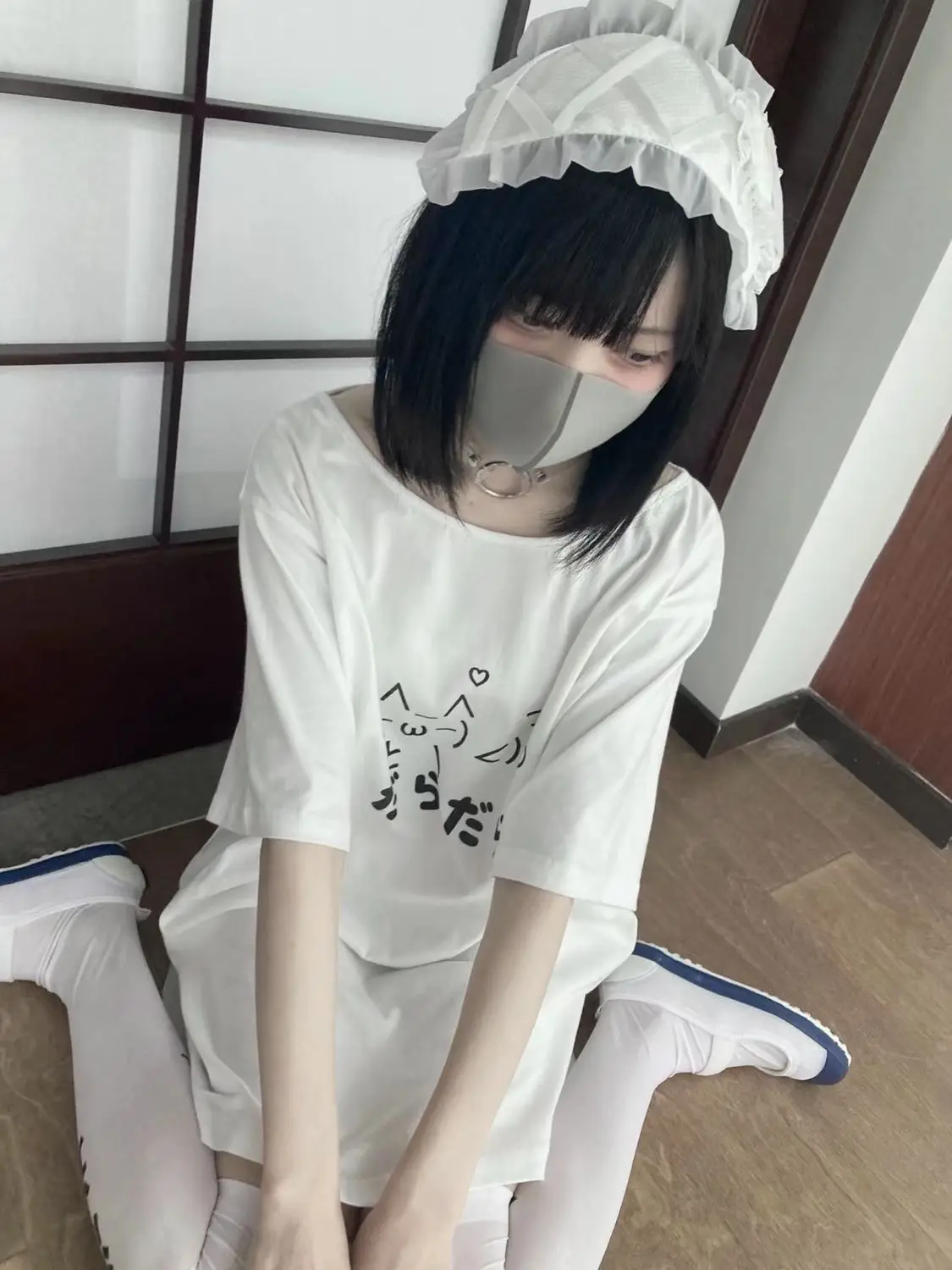 Japanese cute white T-shirt summer new lazy style fashionable short sleeved top