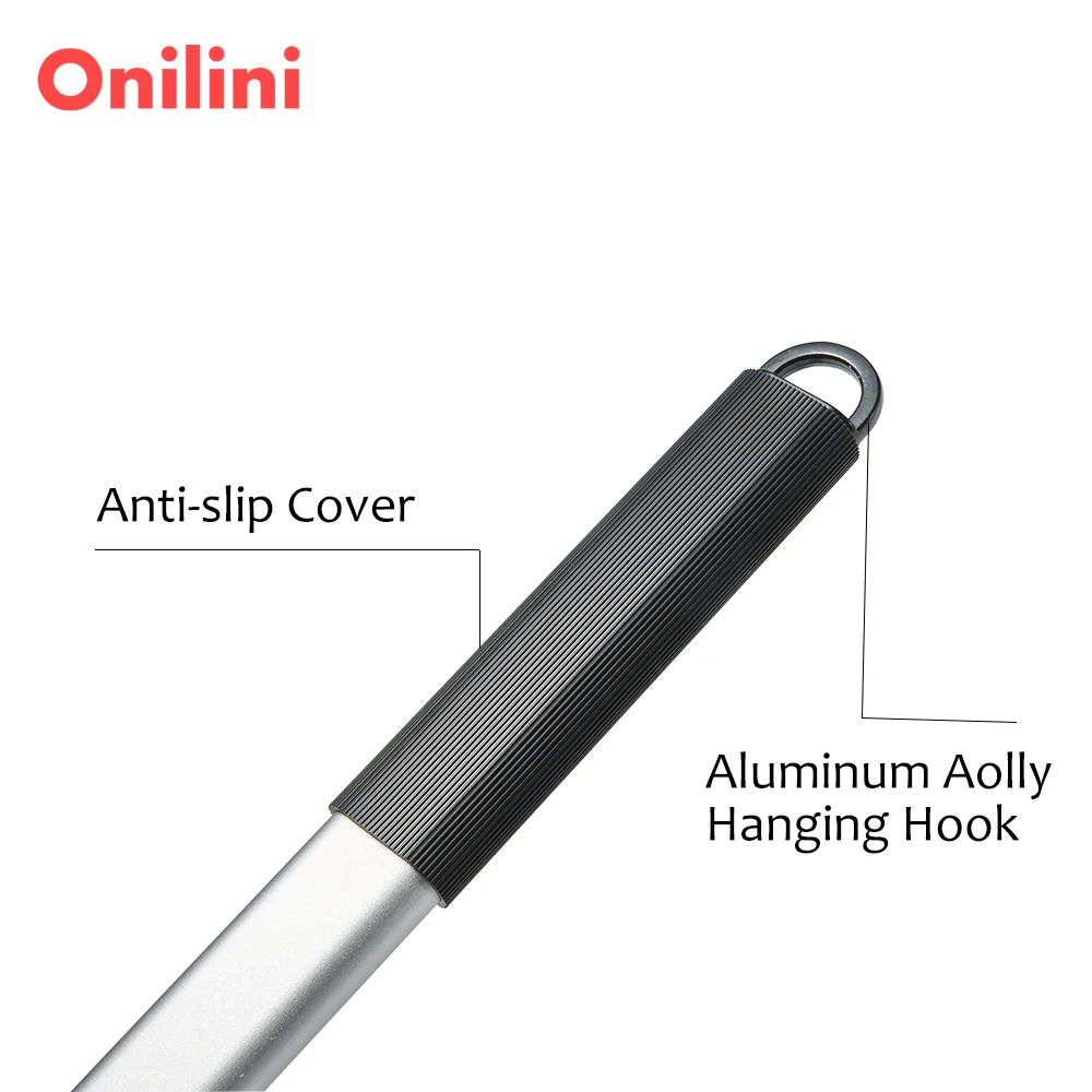 Onilini 7/8/9 inch Pizza Turning Peel Anodized Pizza Peel Almuinum Alloy Handle Perforated Pizza Shovel