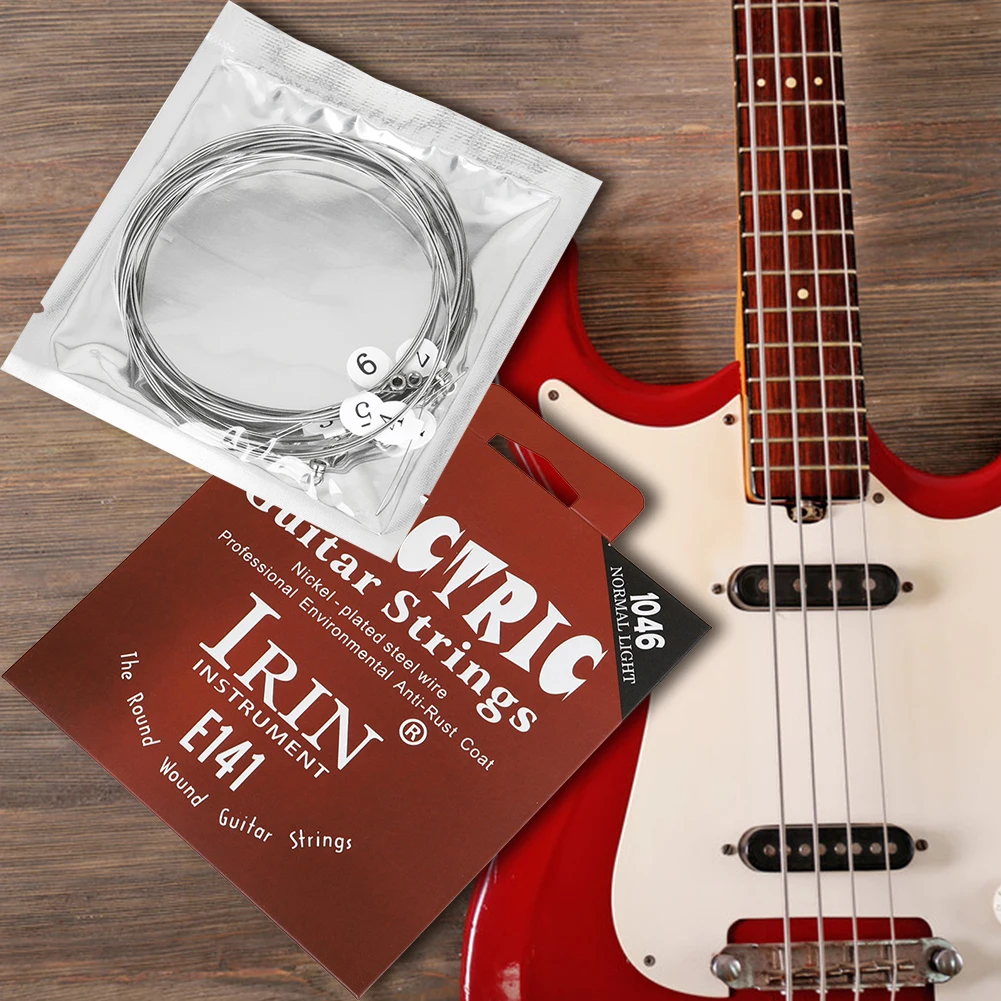 Electric Guitar Strings Nickel Alloy Guitar Strings for Electric Guitar Accessories Practice Use