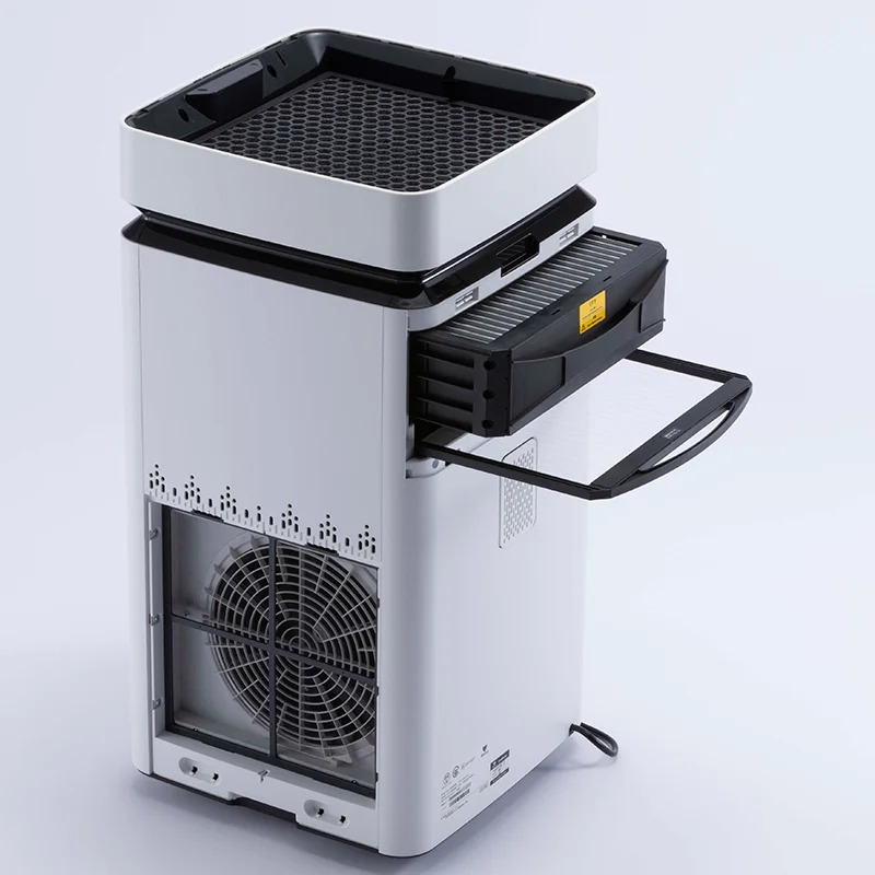 Airdog X8 Powerful Purification Reusable Air Purifier After House Fired Using