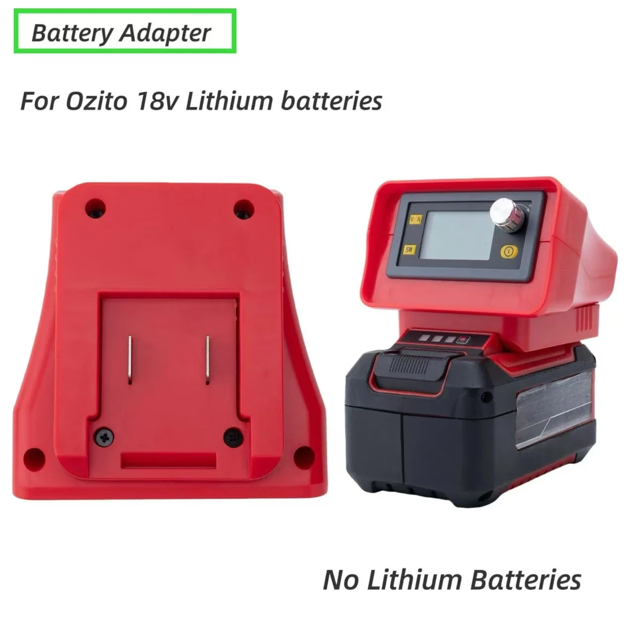 

Converter for OZITO 18V Battery Djustable Lab DC Power Supply Variable Bench Adjustable Power Supply((No Battery)