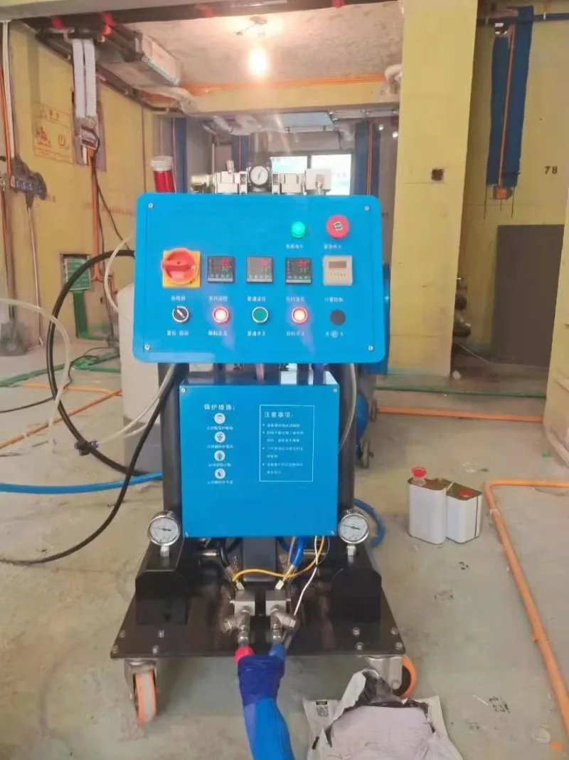 Hydraulic Polyurethane Foaming Machine Polyurea Waterproof Material Spraying Machine