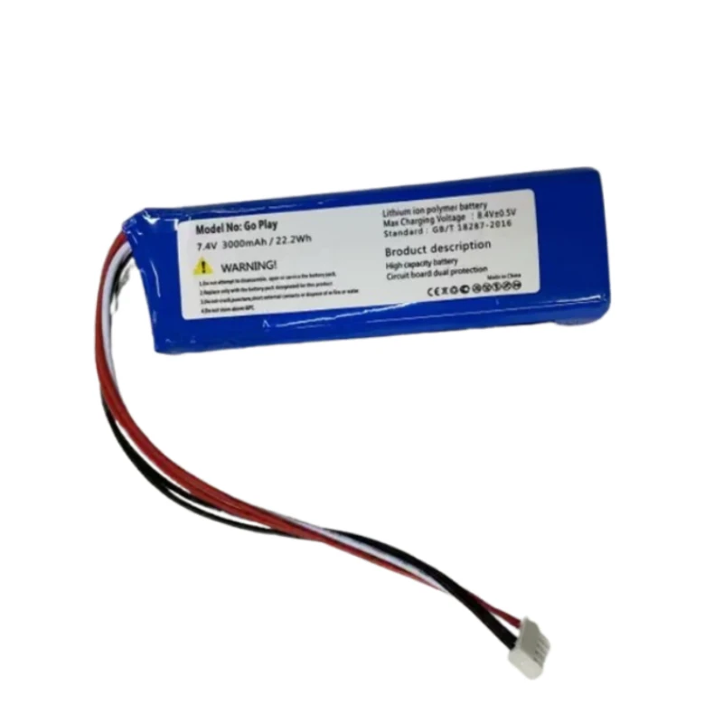 New GSP1029102 01 7.4V 3000mAh Battery for Harman/Kardon Go Play GSP1029102 01 3000mAh 7.4V Speaker Battery