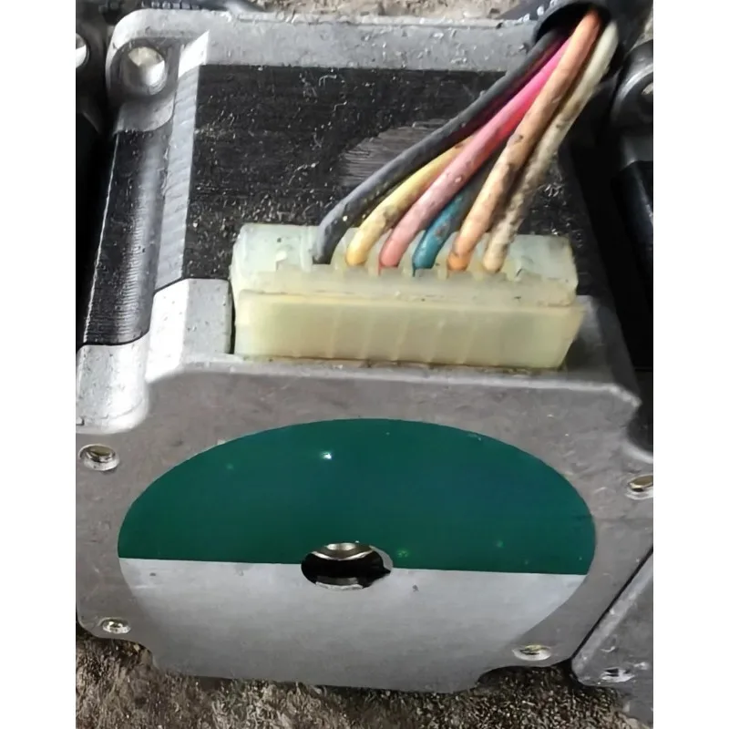 103H7123-0440 Stepper Motor DC2A 1.8 Degree Disassembled Slight Wear with Cable Fully Functional for Industrial Use