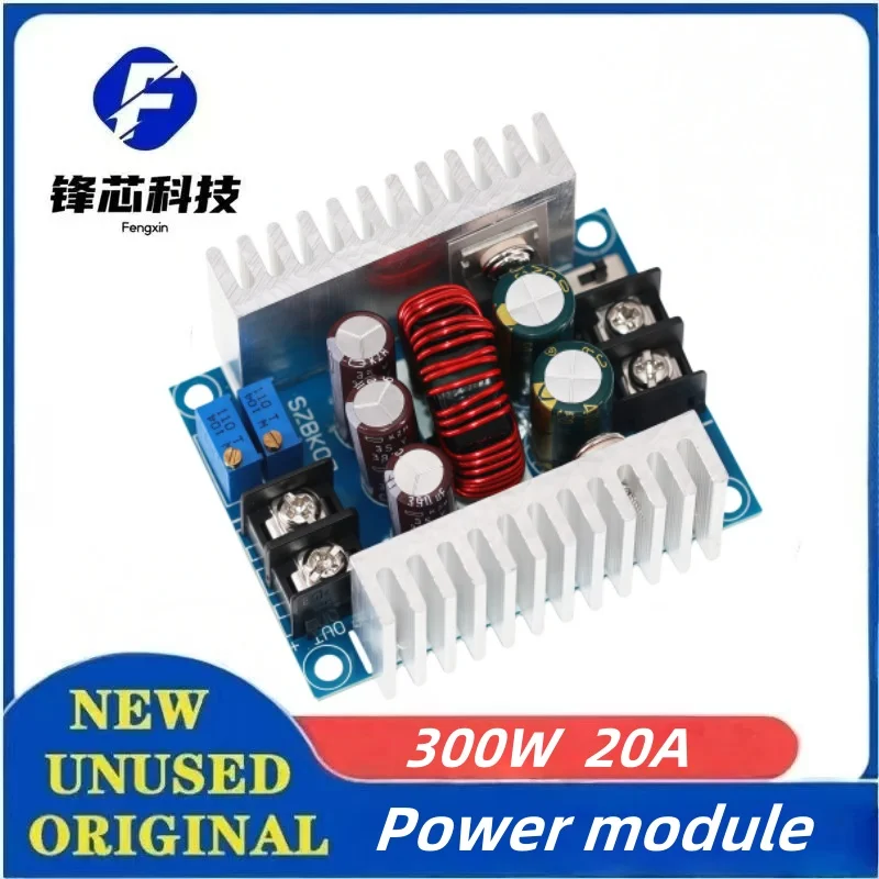 

300W 20A DC-DC Buck Converter Step Down Module Constant Current LED Driver Power Step Down Voltage Module Electrolytic Capacitor