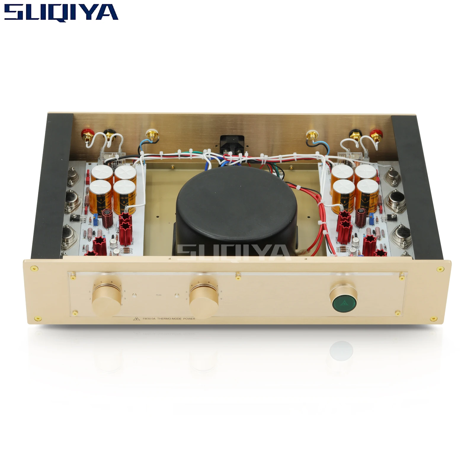 Imagem -03 - Suqiya-clone Fm300a Amplificador de Potência Acoustics fm Áudio Hi-fi 150w x 4o 80w x 8o