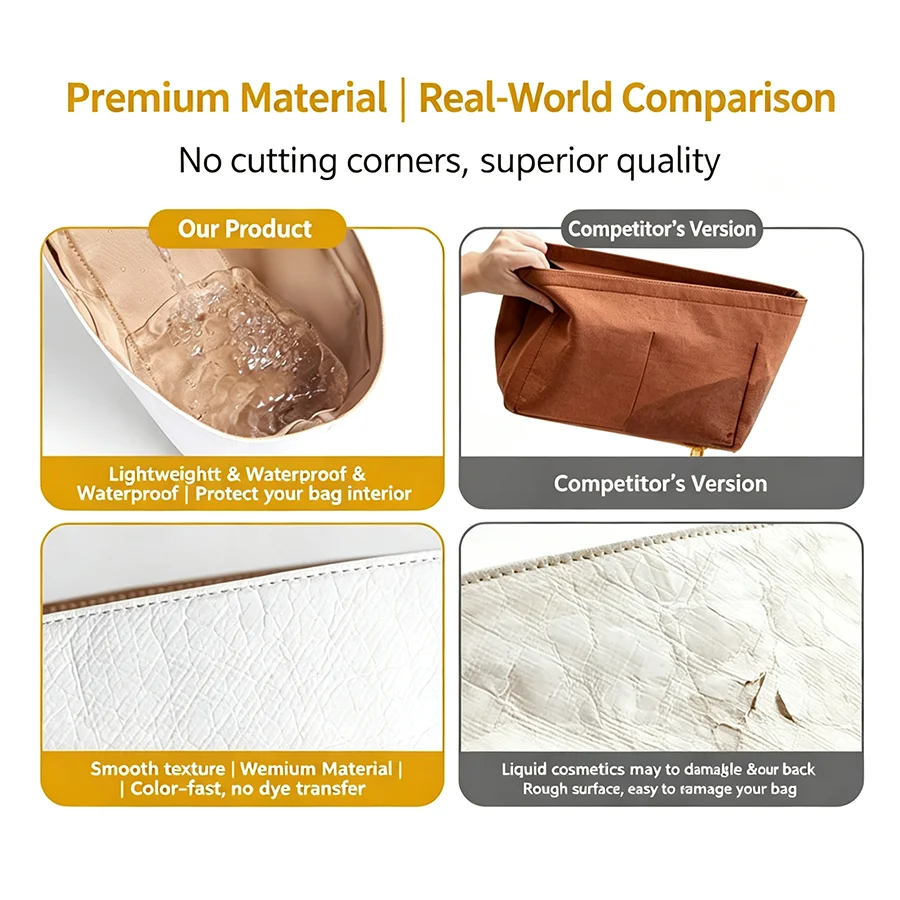 Bag Organizer Insert For Song- - Women Bags Accessories review and price