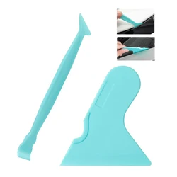 TOFAR 2pcs Car Accessories Carbon Film Vinyl Wrap Micro Stick Squeegee Scraper Window Tinting Edge Corner Detailing Tucking Tool