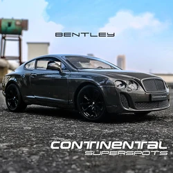 WELLY 1:24 Bentley Continental Supersports Alloy Car Model Diecasts & Toy Vehicles Collect Car Toy Boy Birthday gifts