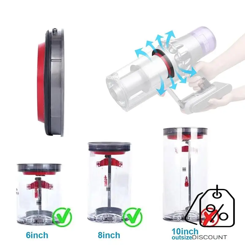BAAG-مناسبة لدايسون V11 V15 SV14 SV15 SV22 مكنسة كهربائية استبدال أجزاء استبدال الملحقات
