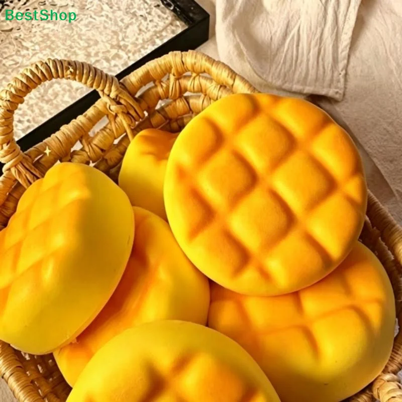 〔Q〕Slow Rebound Pineapple Bun Squeeze Ball Sensory Fidget Toy Stress Relief Gifts