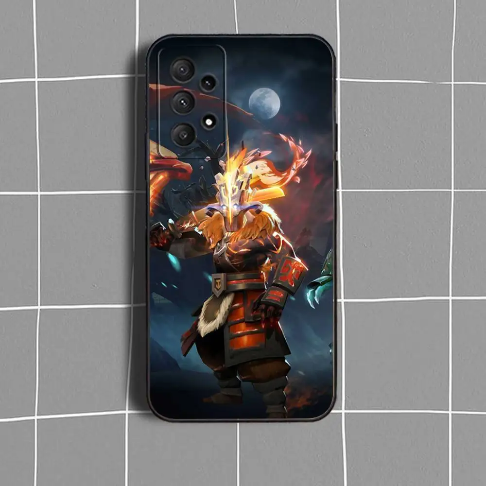 حافظة لهاتف سامسونج جالاكسي A73,31,32,72,41,53,52,71,22,5G,Note,J7,8,9 غطاء أسود ناعم