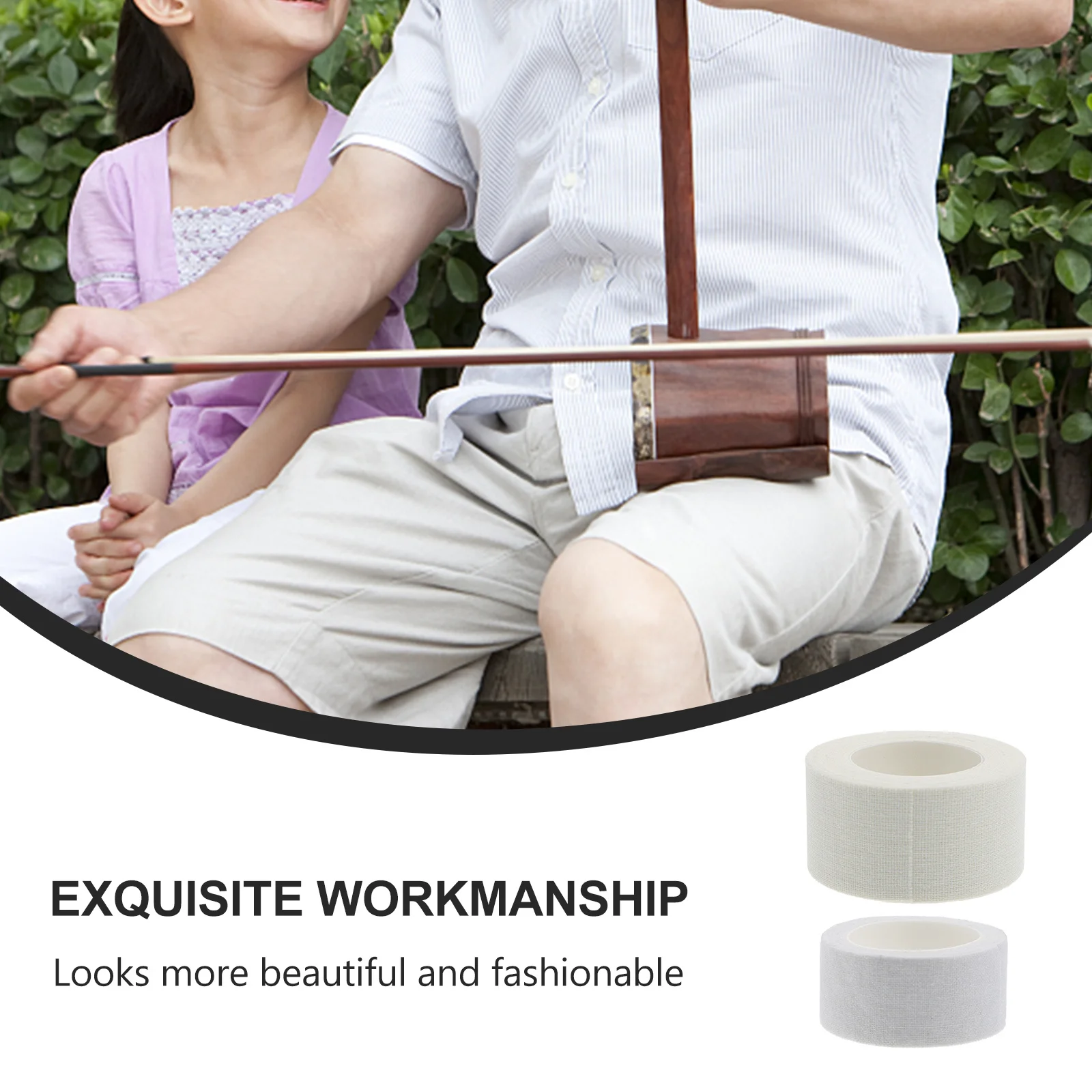 

4Pcs Erhu Protection Pads High Grade Cotton Crash-Proof Angle Protectors for Durability and Wear Resistance Comfortable Cushions