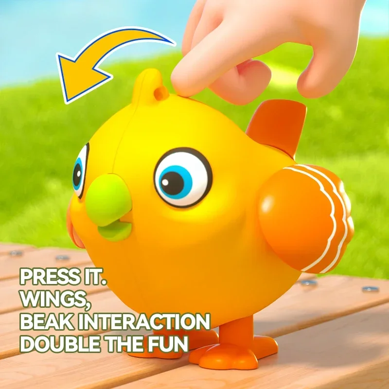 Vogeluid Gecontroleerd Inductie Kinderhorloge Educatief speelgoed Vogel Intelligent horloge Puzzel Fluitje Speelgoed voor jongens Kindergeschenken