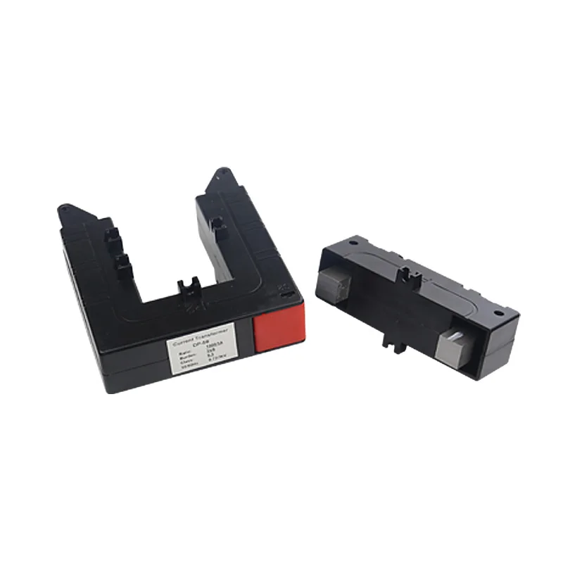 DP58 Current Transformer 50*80mm 400 600 800 1000 2000 5A Open Square Hole Split Core Current Transformer