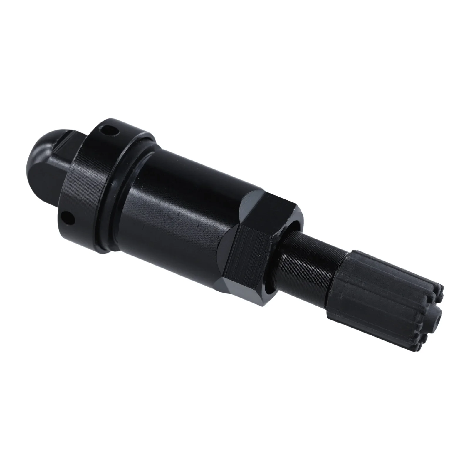 

Replace For Tire Valves with TPMS Aluminum Valve Stem Kit Metal and Rubber Gaskets Fixing Nut 4 Pieces Black for Tesla