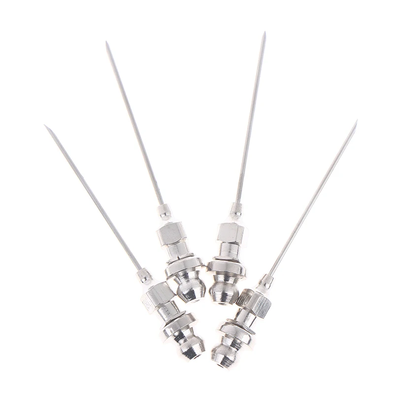 Pontas do adaptador da agulha da graxa de 1/3/5/10 pces-bicos de lubrificação portáteis para juntas esféricas, rolamentos e kits de manutenção de precisão