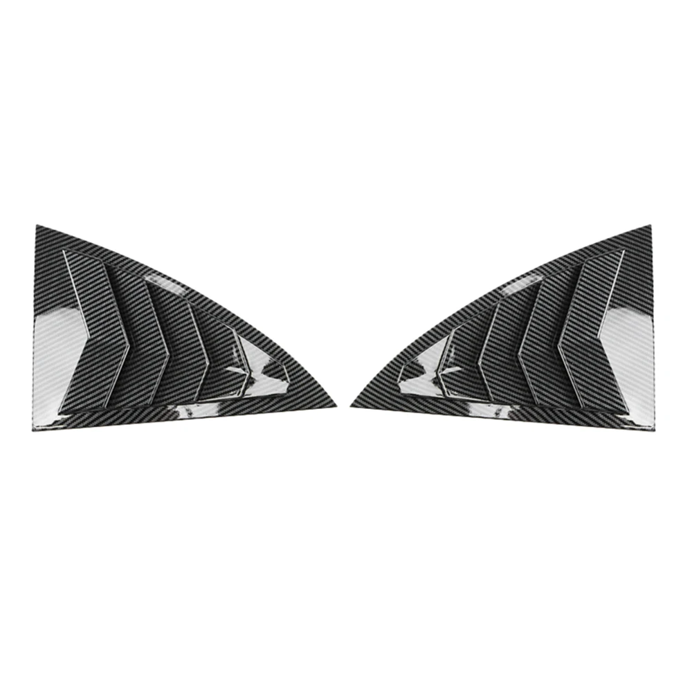 

Carbon Fiber Rear Window Louver Shutter Cover Trim for Benz CLA C118 W118 CLA200 CLA45 2020 2021 Window Side Vent