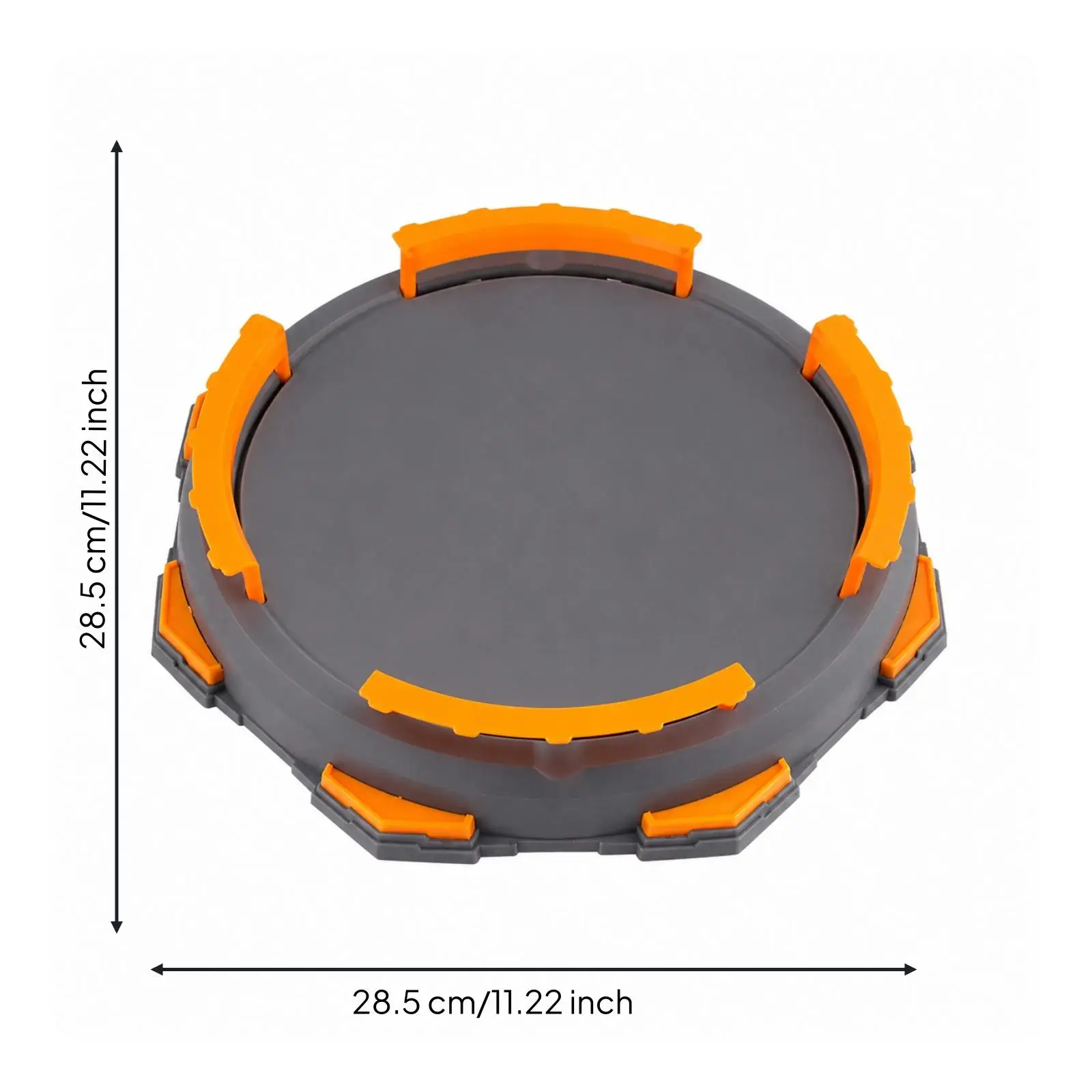 Hand Thrown Top Battle Circle Toy for Children Plastic Ring Game Arena Portable Competition Stage for Fun