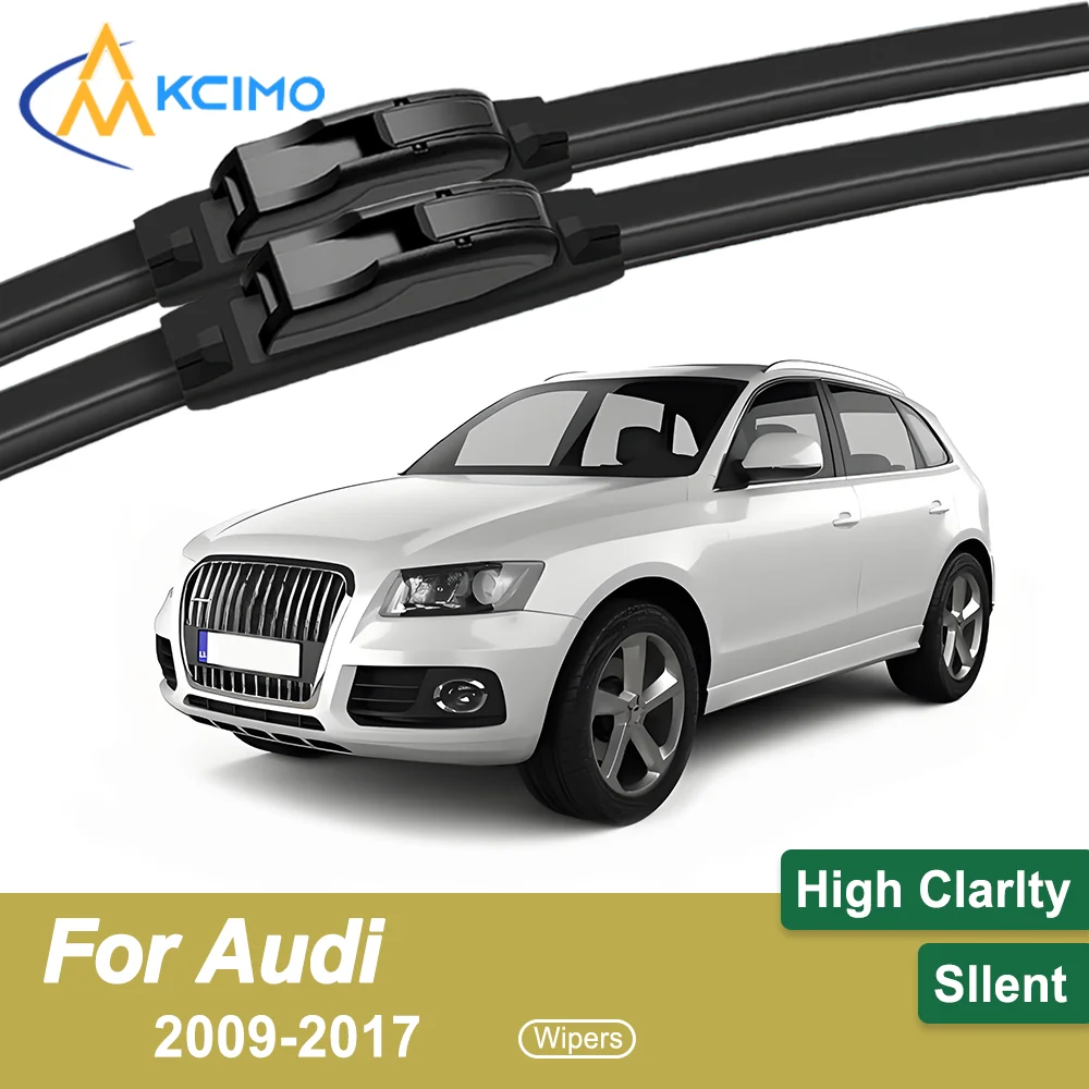 

2-Pack Superior Wiper Blades for Audi Q5 8R 2009-2017 All-Season Durable Quiet Wiping Uninterrupted Visibility