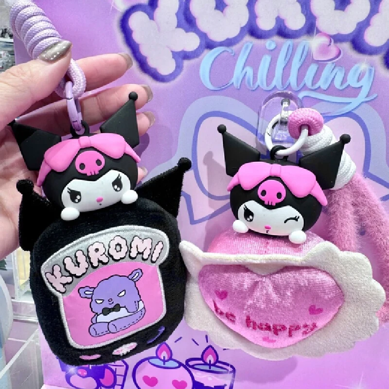 

Kuromi Cute Cartoon Peripheral Aromatherapy Pendant Series Blind Box Cute Trendy Play Fashion Backpack Pendant Surprise Toy Gift