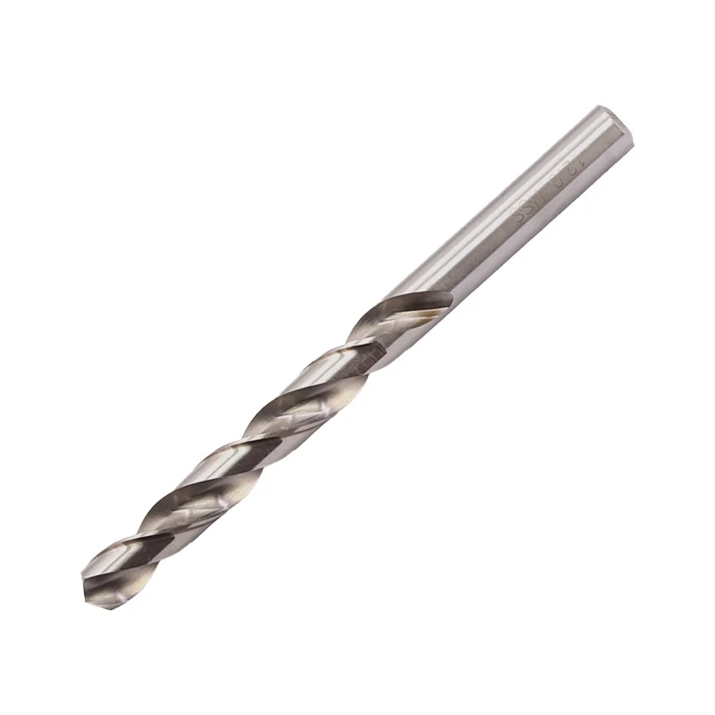 Jeu de forets en acier à grande vitesse, tige droite, longueur standard, torsion HSS, fraise à propositions CNC, 1.0-8.0mm, 5 pièces