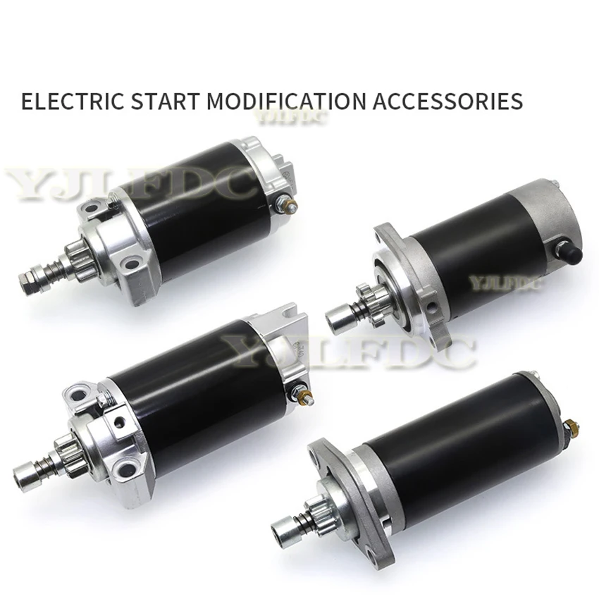 مجموعة أدوات تشغيل كهربائية للمحرك الخارجي لـ Mercury 4-السكتة الدماغية 9.9HP محرك خارجي تحويل ملحقات البدء الكهربائية