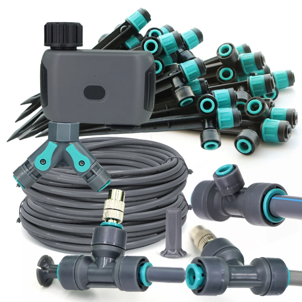 Tuya Wifi Timer Spray Automatic Watering System Garden 3/8