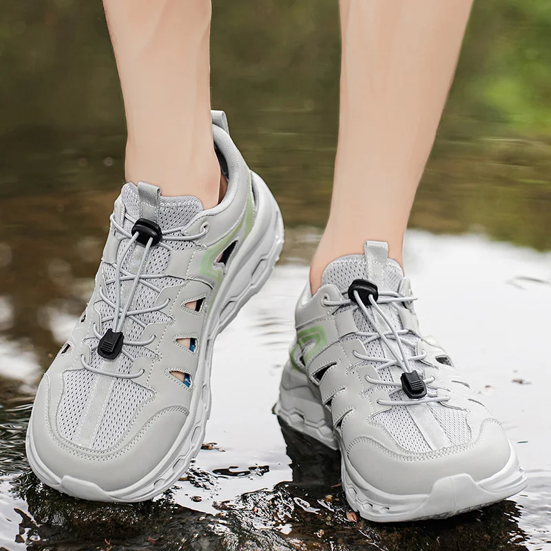 

Wide Toe Women's Barefoot Shoes Breathable Mesh Couple Walking Sneakers Outdoor Non-slip Running Shoes Fashion Women's Shoes