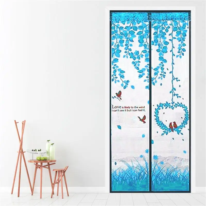 Magnetic Mosquito Screen Door Curtain Bright Colors And Firm Workmanship Has Many Uses Mosquito Curtain Easy Access Well Closed