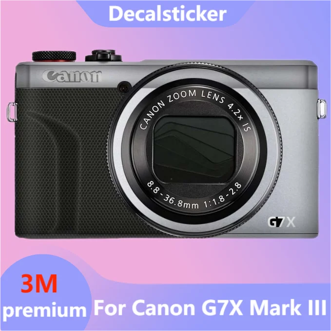 Защитная пленка для камеры Canon G7X Mark III, Виниловая пленка для защиты от царапин G7X3, G7X, mark3