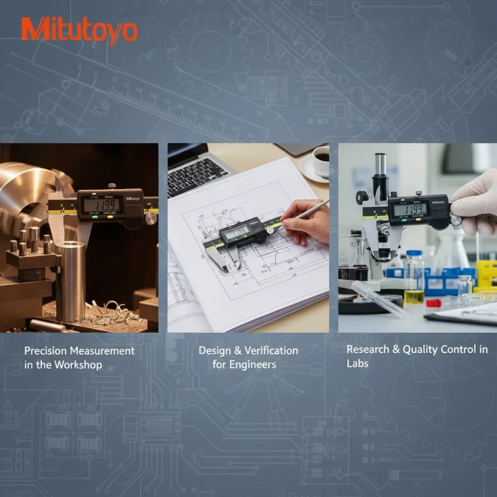

Mitutoyo Digital Caliper 500-196-30 500-197-30 Measuring Tools Used in Metalworking Machining Range 0-150mm 0-200mm 0.01mm