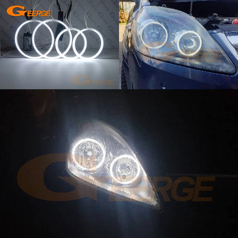 For Opel Zafira B 2005 2006 2007 2008 2009 2010 2011 2012 2013 2014 Excellent Ultra Bright CCFL Angel Eyes Kit Halo Rings Light