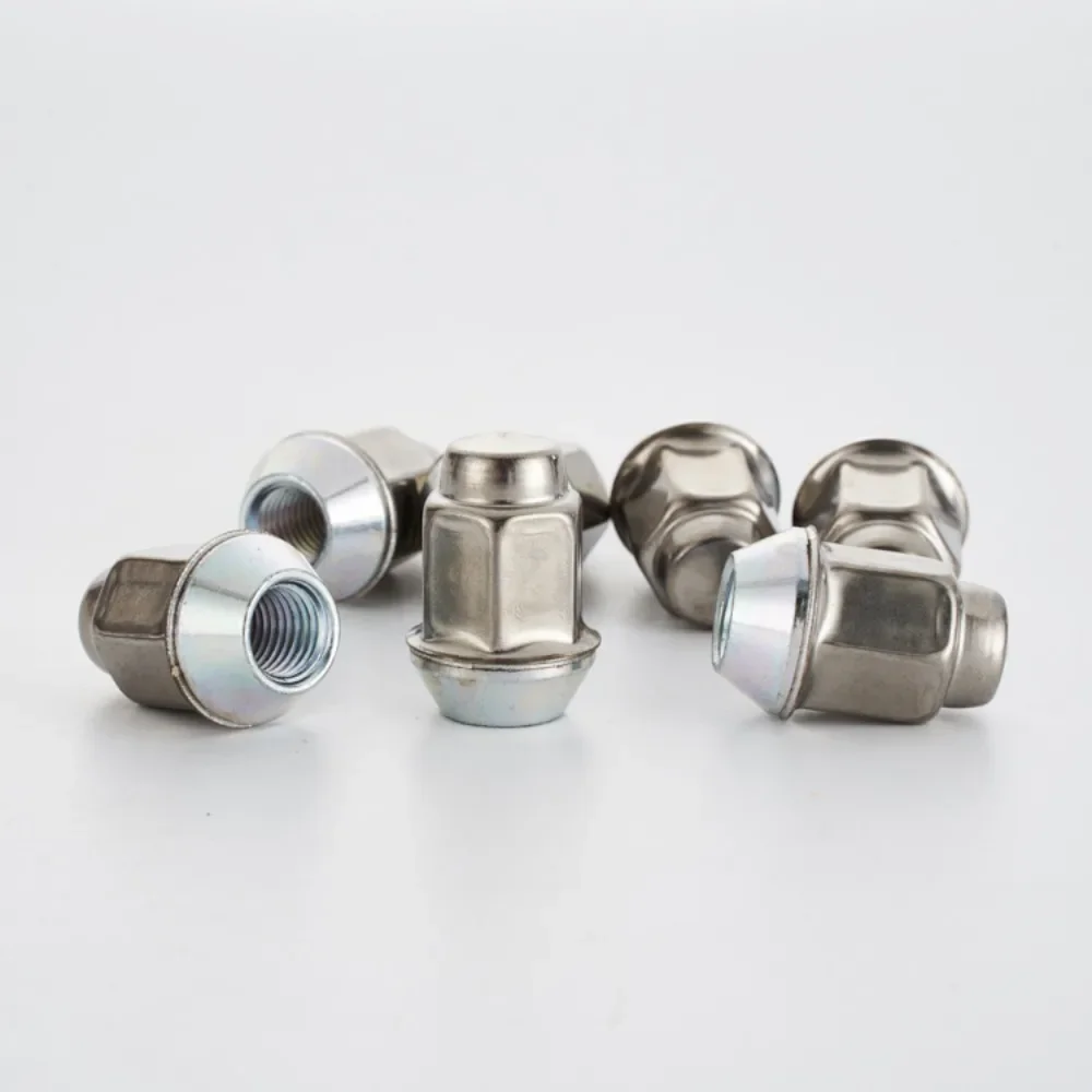 1pc Stainless Steel Wheel Lug Nuts Screws for Buick Series M12x1.5 | Hex19mm | Thickness 36mm