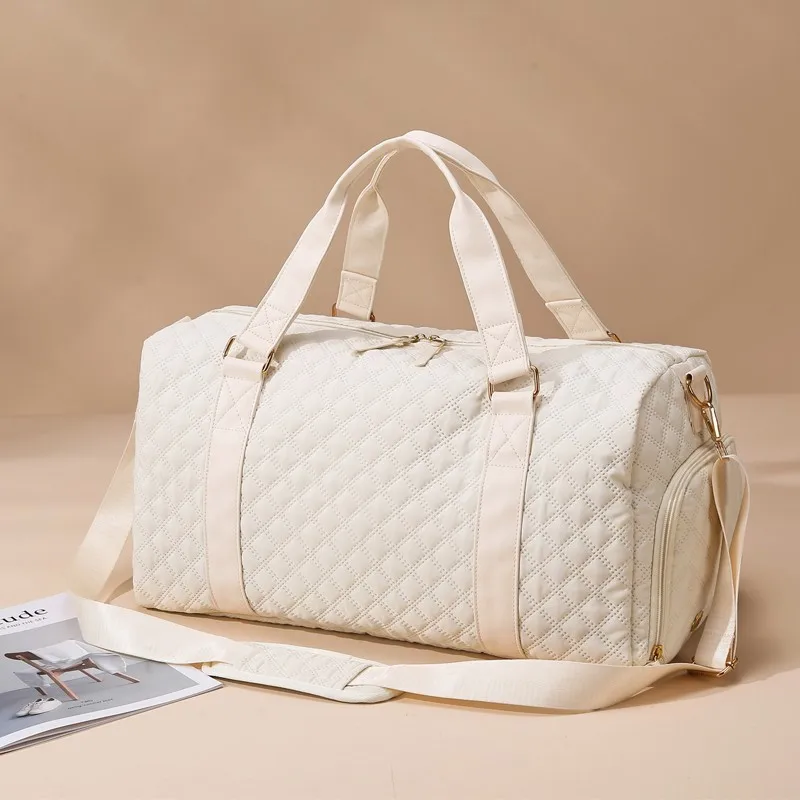 

Lightweight Luggage Bag Large Capacity Travel Duffle Bag Gym Tote Bags Yoga Fitness Handbag Shoulder Weekender Overnight Bag