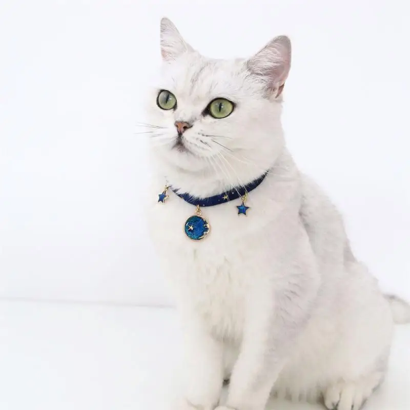 Pet Collar Individuation Cartoon Great Decoration Cat And Puppy Pet Supplies Made Of High-quality Velvet Material Dog Cat Collar