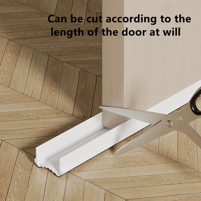 

1pc Silent door gap, door bottom sealing strip, room door, soundproof strip, and windproof strip under the door