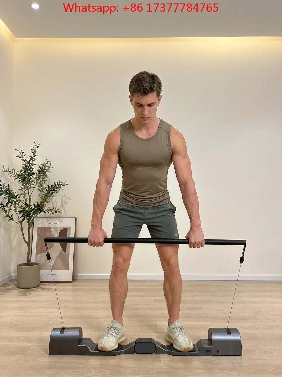 2025 All-in-one Smart Fitness Products Smart Foldable Aluminum Alloy Strength Training Home Workout Equipment