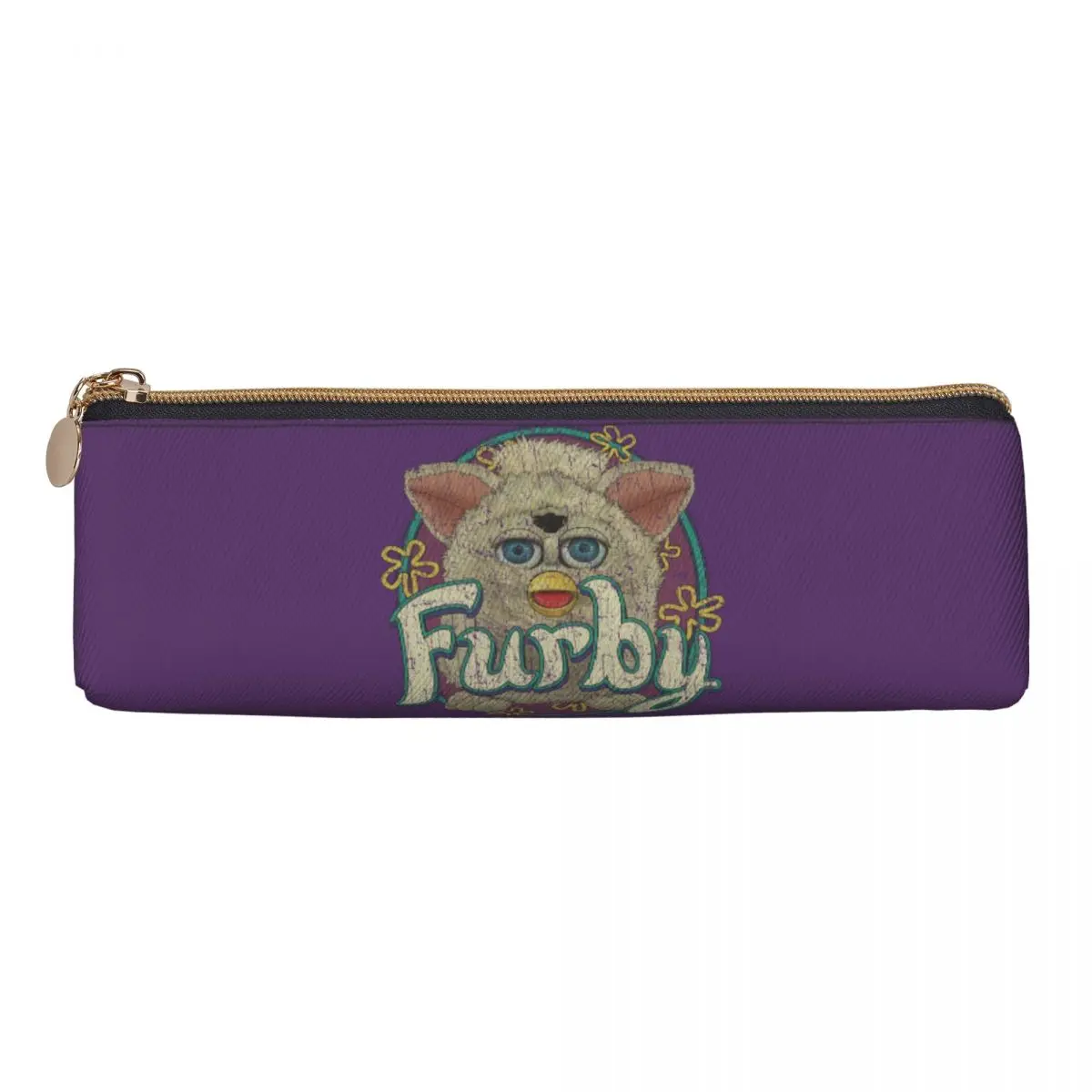 Snowball Furby 1998 Estuches para lápices Estuche para lápices Suministros de papelería Estuche para bolígrafos Estuche para lápices para regalos para niños y niñas