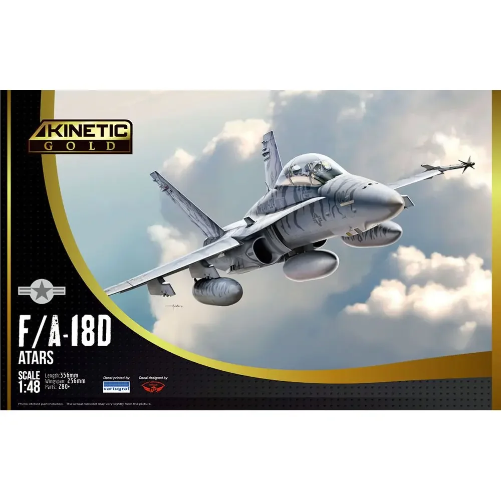 

KINETIC K48033 1/48 F/A-18D ATARS — комплект масштабной модели