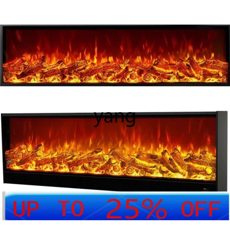 

YJQ custom electronic fireplace embedded decorative cabinet heater household living room TV cabinet furnace core