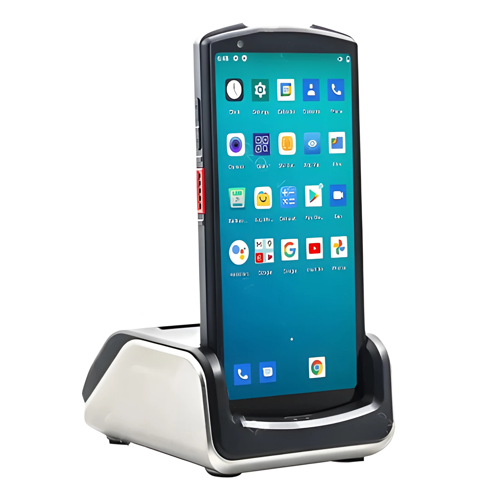 HS60 Android Industrial Wireless WiFi 4G Handheld RFID Terminal Mobile Computer PDA Barcode Reader IP66 for 5.0 in Stock