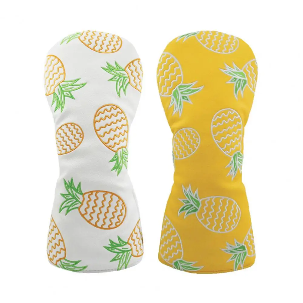 Fashionable Golf Club Pineapple Golf Putter Cover Stylish Pineapple Print Golf Club for Driver for Golfer's for Most