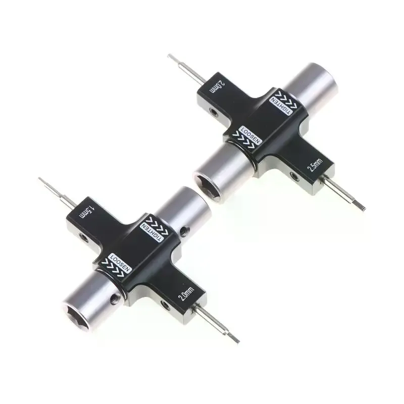 Tighten Drone Props! M5 Ratchet Wrench 1.5 2.0 2.5MM Hexagon Screwdriver Quick Release For RC FPV Drone