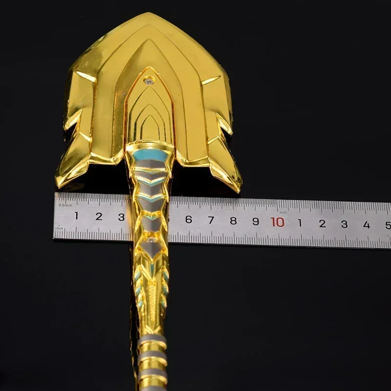 30 سنتيمتر/11.81in معبر لعبة المحيط الملك سترايك سلاح معدني لعبة مجسمة سيف ساموراي الدعامة السيوف الصلب الحقيقي الحرف الصبي الهدايا #3