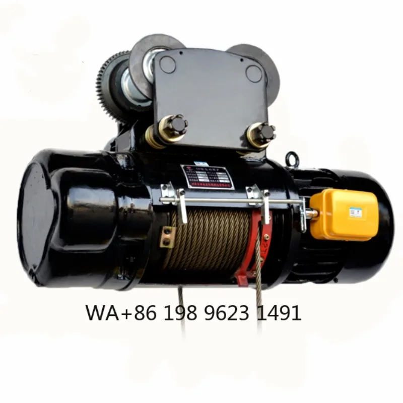 3T 5T 10T Remote Control Wire Rope Electric Hoist Portable Gantry Crane Industrial Lifting Workshop Equipment